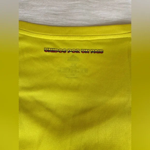 Adidas Climalite Federacion Colombiana De Futbol Colombia Soccer Jersey Women XL - Picture 9 of 10